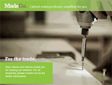 Tablet Screenshot of madecoaustralia.com